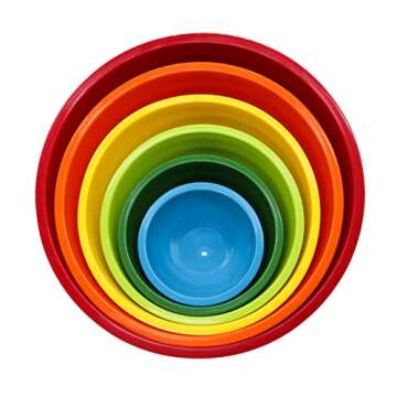 ATRDTO Mixing Bowl Set for Cooking, Baking & Serving