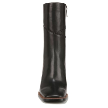 Franco Sarto Women's Stevie Mid Calf Boots in Black Leather