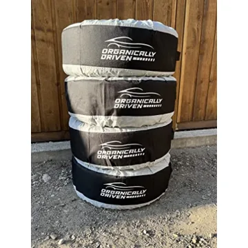 Organically Driven Tire Totes for Easy Tire Storage and Transport