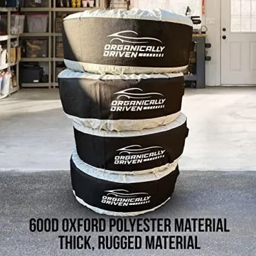 Organically Driven Tire Totes for Easy Tire Storage and Transport