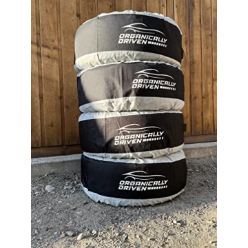 Organically Driven Tire Totes for Easy Tire Storage and Transport