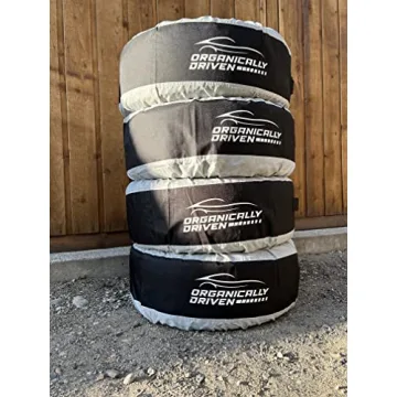 Organically Driven Tire Totes for Easy Tire Storage and Transport