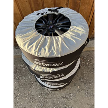 Organically Driven Tire Totes for Easy Tire Storage and Transport