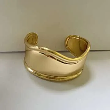 Colorful Bling Punk Twisted Cuff Bracelet for Women