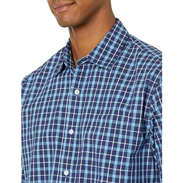 Amazon Essentials Casual Poplin Shirt for Men - Stylish Fit