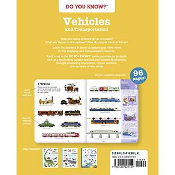 Do You Know?: Vehicles and Transportation - Explore the World of Transport
