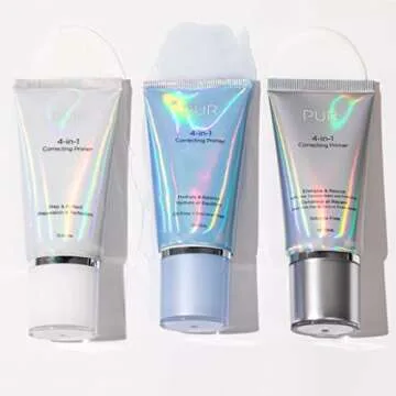 PÃœR 4-in-1 Correcting Primer, Pore Reducer, Makeup Primer, Redness Reducer, Cruelty-Free, Lightweight Formula, Vegan Friendly - Hydrate & Balance , 1 Fl Oz (Pack of 1)