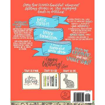 The Ultimate Brush Lettering Guide: A Complete Step-By-Step Creative Workbook to Jump Start Modern C...