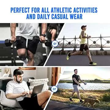 maamgic Men's 5" Running Shorts with Zip Pockets