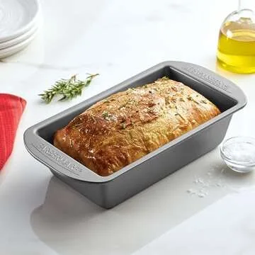 Farberware Nonstick Bakeware 9x5 Loaf Pan for Safe Baking