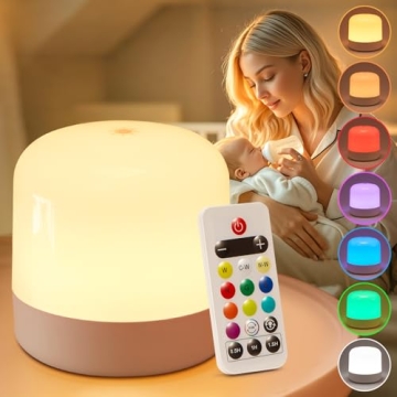 Ultimate Baby Night Light - 8 Brightness Levels & Remote Control