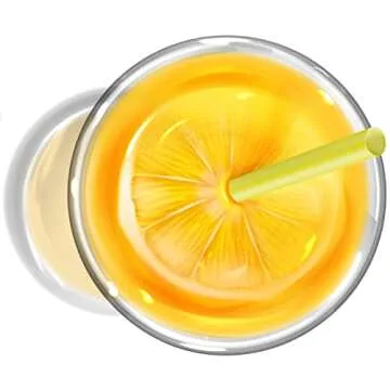 200 Count 100% Compostable Plant-Based PLA Straws-KTOB Biodegradable Colorful Drinking Plasticless Straws-Eco Friendly Plastic Bar Straws