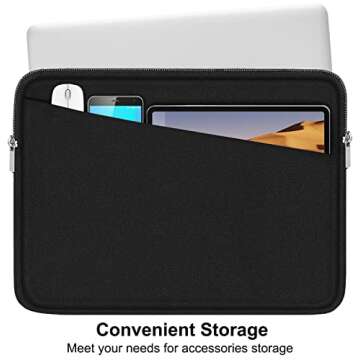 AREYLO 15.6 inch Laptop Sleeve for Stylish Protection