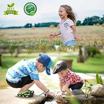 12 Pack Mosquito Repellent Bracelets, Individually Wrapped PU Leather Insect & Bug Repellent Wrist Bands for Kids & Adults Outdoor Camping Fishing Traveling