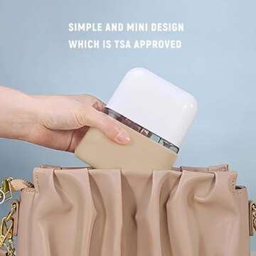 Bpluma Travel Bottles: TSA Approved Leak-Proof Toiletries Containers