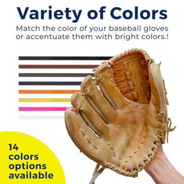 TOFL Softball and Baseball Glove Lace Kit: Durable Repair Lacing for All Brands