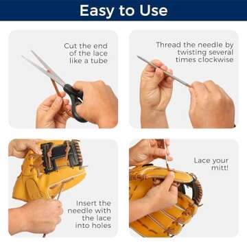 TOFL Baseball Glove Lacing Kit | Durable Repair Solution