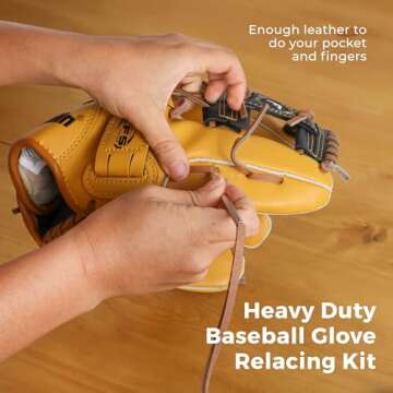 TOFL Baseball Glove Lacing Kit | Durable Repair Solution