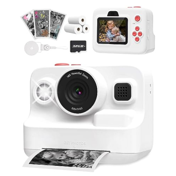 Anchioo Kids Camera Instant Print - Fun for Young Photographers