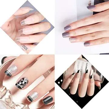 Ycyan Rhinestone UV Gel Nail Brush Set for Perfect Art