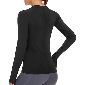 Stelle Women's Seamless Long Sleeve Workout Shirt