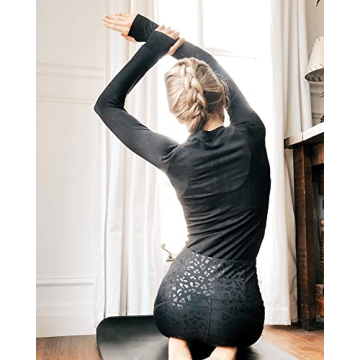 Stelle Women's Seamless Long Sleeve Workout Shirt