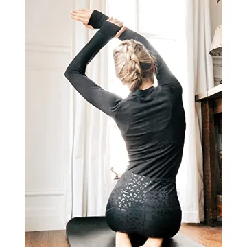 Stelle Women's Seamless Long Sleeve Workout Shirt