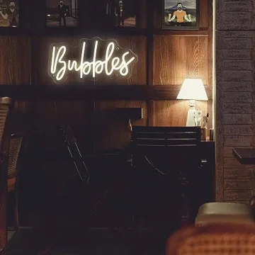 Bubbles LED Neon Sign for Vibrant Party Decor