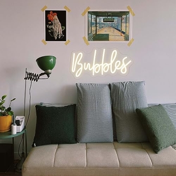 Bubbles LED Neon Sign for Vibrant Party Decor