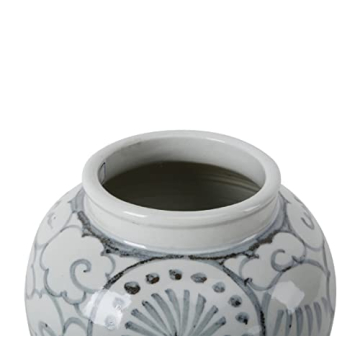 Artissance Lucky Cloud Motif Porcelain Vase 10 in.