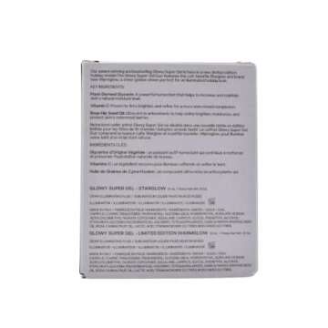 Saie Mini Glowy Super Gel Highlighter Set:: Starglow (Champagne Shimmer) and Warmglow (Warm Gold 2 PCs 1.02 Ounce