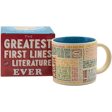 The Unemployed Philosophers Guild First Lines of Literature Coffee Mug - Iconic Literary Openings, 1...