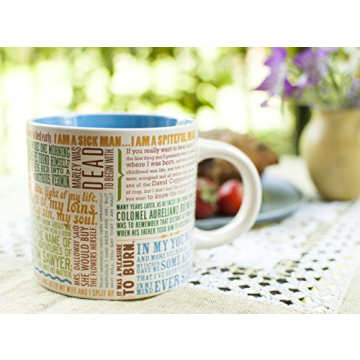 First Lines of Literature Coffee Mug - Perfect Gift for Readers