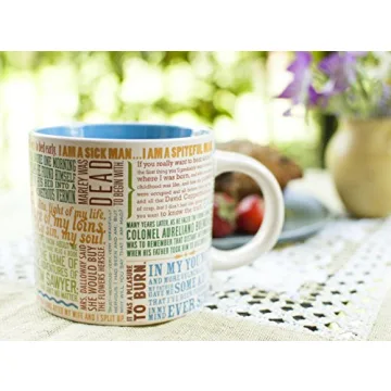 First Lines of Literature Coffee Mug - Perfect Gift for Readers