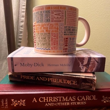 First Lines of Literature Coffee Mug - Perfect Gift for Readers