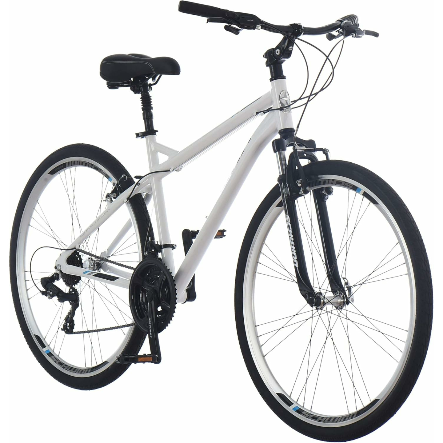 Schwinn Network Hybrid Bike for Adults with 700c Wheels
