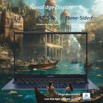 ASUS VivoBook Laptop | 40GB RAM | 1TB PCIe SSD | 14" FHD Display | Intel 12th Gen | Bluetooth | Thin...