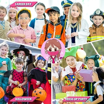 GIFTINBOX Kids Doctor Costume with Real Stethoscope