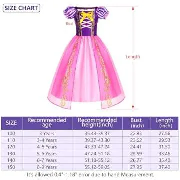 LURLEEZ Rapunzl Dress For Every Little Princess