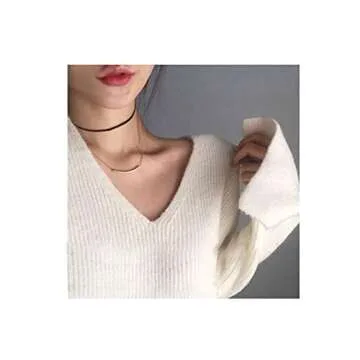 Hundred River Friendship Anchor Compass Necklace Good Luck Elephant Pendant Chain Necklace with Message Card (gold urved bar)