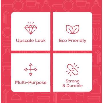 Comfy Package [500 Count] Bamboo Knot Picks - 4.75 Inch Cocktail Picks, Appetizer Skewers, & Toothpicks for Appetizers, Fruits, Sandwiches