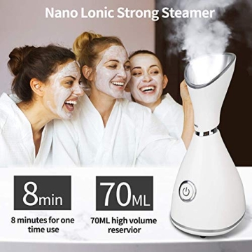 RUEOO Facial Steamer - Unclogs Pores & Moisturizes