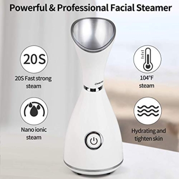 RUEOO Facial Steamer - Unclogs Pores & Moisturizes
