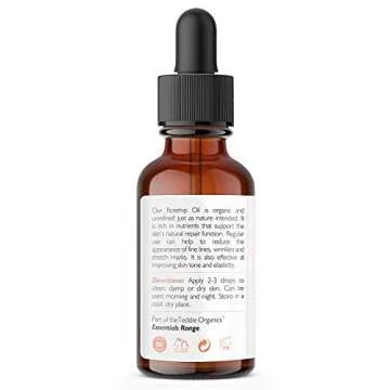 Teddie Organics Rosehip Oil - Pure Moisturizer for All Skin Types