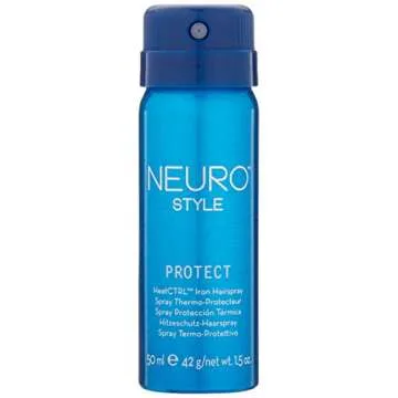 Paul Mitchell Neuro Style Titanium Flat Iron, Adjustable Heat Settings for Advanced Straightening + Curling w/FREE Neuro HeatCTRL Product