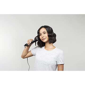 Paul Mitchell Neuro Style Titanium Flat Iron, Adjustable Heat Settings for Advanced Straightening + Curling w/FREE Neuro HeatCTRL Product