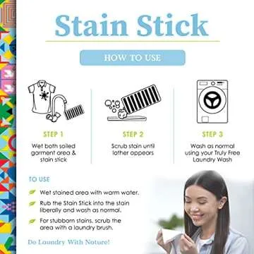 Truly Free Natural Stain Stick - Eco-Friendly Stain Remover