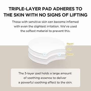 SKIN1004 Madagascar Centella Quick Calming Pad 70ea, 130ml, Quick Calming Effects Soothing for Sensitive Skin