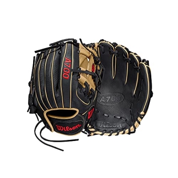 Wilson 2022 A700 Youth 11.5" Infield Baseball Glove - Right Hand Throw - Stylish and Durable