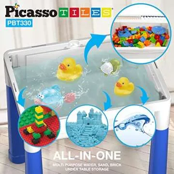 Versatile Kids Activity Center Play Table and Study Desk